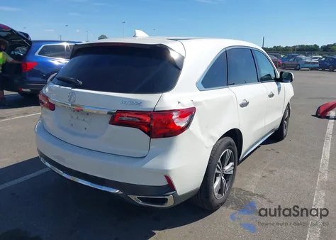 2017 Acura Mdx z USA, uszkodzony, nr VIN 5FRYD3H33HB006412